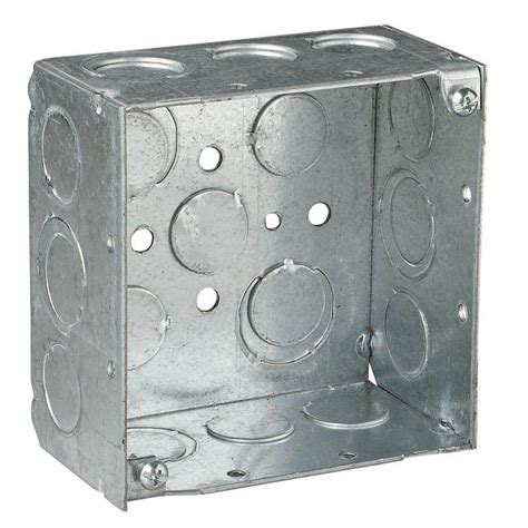 square metal box|4 inch square metal box.